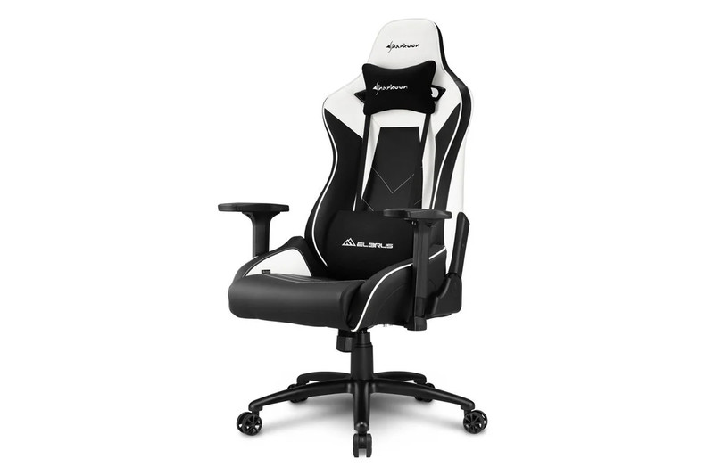 Sharkoon Elbrus 3 Gaming Seat/Black White - كرسي
